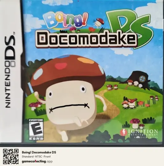 Boing! Docomodake DS Nintendo DS, NTSC box front