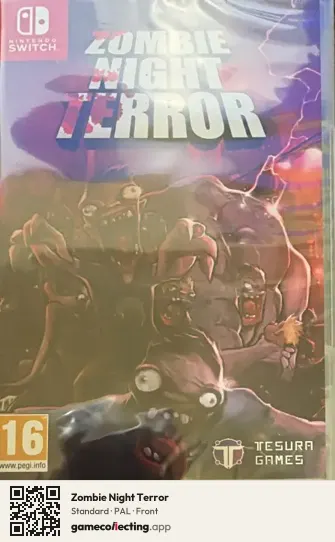 Zombie Night Terror Nintendo Switch, PAL box front