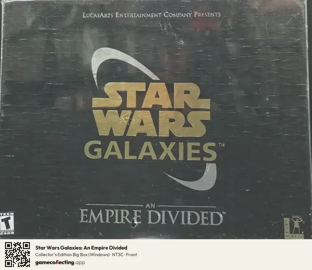 Star Wars Galaxies: An Empire Divided Computer, NTSC box front