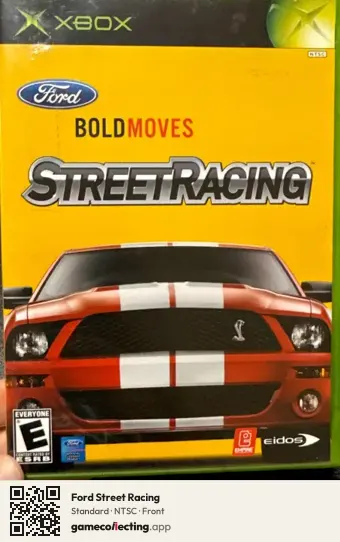 Ford Street Racing Xbox, NTSC box front