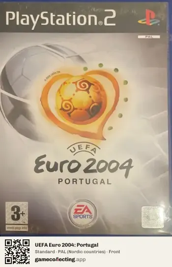 UEFA Euro 2004: Portugal PlayStation 2, Nordic countries box front