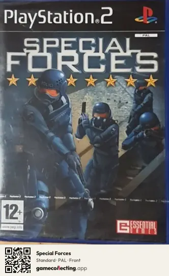 Special Forces PlayStation 2, PAL box front