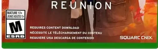 Life is Strange: Reunion, the ESRB box on its front