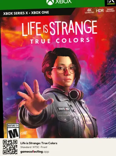 Life is Strange: True Colors Xbox Series X, NTSC box front