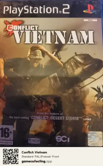 Conflict: Vietnam PlayStation 2, France box front