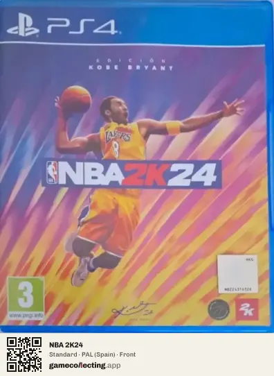 NBA 2K24 PlayStation 4, Spain box front