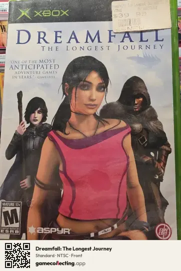 Dreamfall: The Longest Journey Xbox, NTSC box front