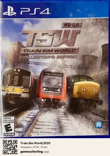 Train Sim World 2020 PlayStation 4, NTSC box front