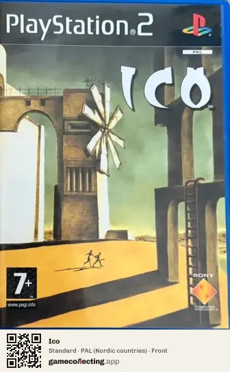 Ico PlayStation 2, Nordic countries box front