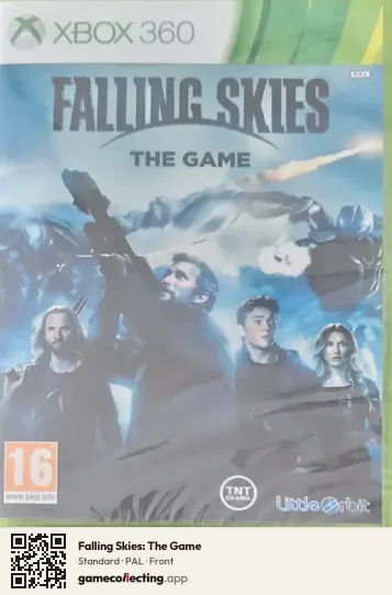 Falling Skies: The Game Xbox 360, PAL box front