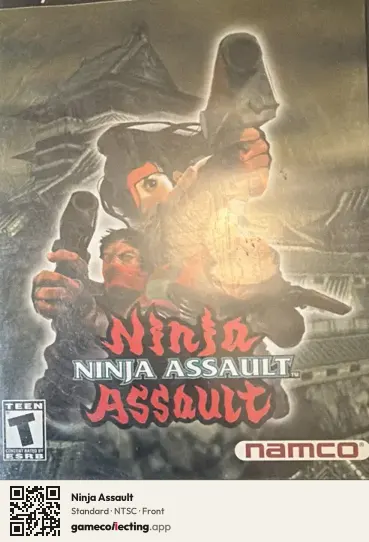 Ninja Assault PlayStation 2, NTSC box front