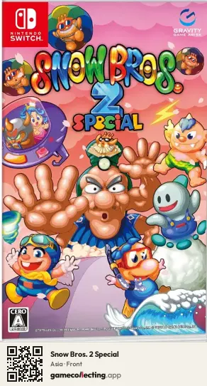 Snow Bros. 2 Special Nintendo Switch, Asia box front