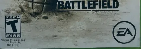 Battlefield: Bad Company, the ESRB box on its front