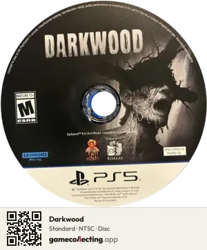 Darkwood PlayStation 5, NTSC disc