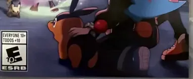 Pokémon Legends: Z-A, the ESRB box on its front