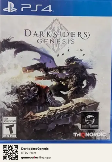 Darksiders Genesis PlayStation 4, NTSC box front