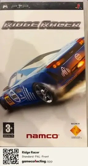 Ridge Racer PlayStation Portable, PAL box front