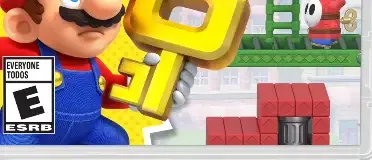 Mario vs. Donkey Kong, the ESRB box on its front