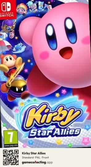 Kirby Star Allies Nintendo Switch, PAL box front