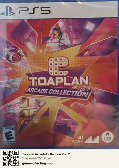 Toaplan Arcade Collection Vol. 2 PlayStation 5, NTSC box front