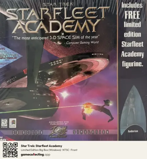 Star Trek: Starfleet Academy Computer, NTSC box front