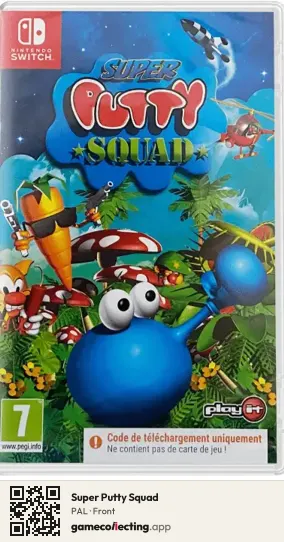 Super Putty Squad Nintendo Switch, PAL box front