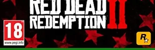 Red Dead Redemption 2, the PEGI square on its front