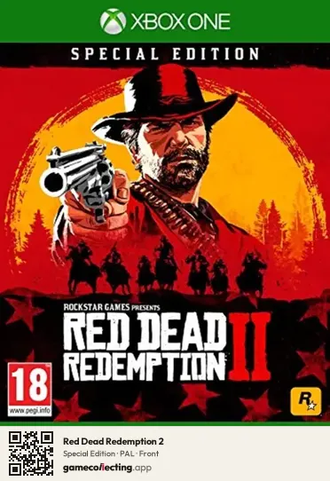 Red Dead Redemption 2 Xbox One, PAL box front