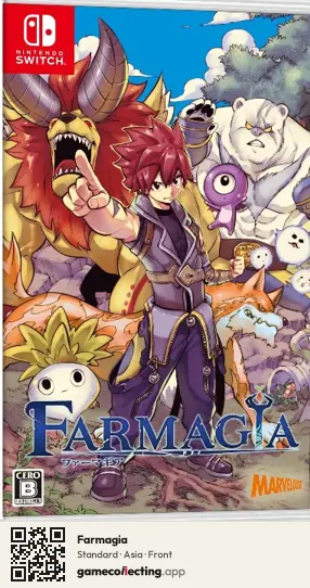 Farmagia Nintendo Switch, Asia box front