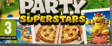 Mario Party Superstars, the PEGI square on its front