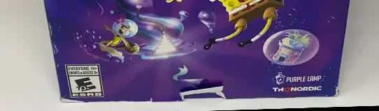SpongeBob SquarePants: The Cosmic Shake, the ESRB box on its front