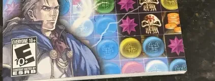 Puzzle Quest: Challenge of the Warlords, the ESRB box on its front