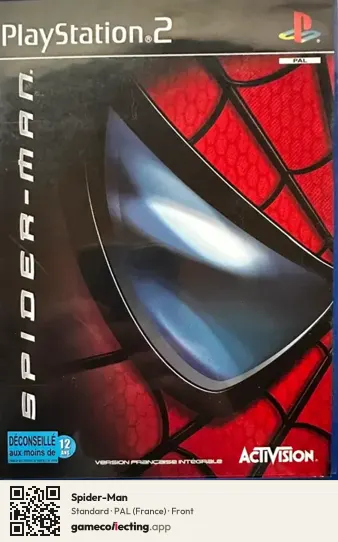 Spider-Man PlayStation 2, France box front