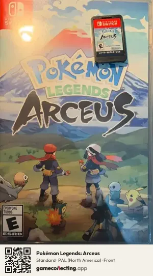 Pokémon Legends: Arceus Nintendo Switch, North America box front
