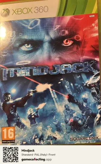 Mindjack Xbox 360, Italy box front