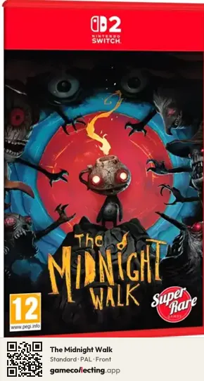 The Midnight Walk Nintendo Switch 2, PAL box front