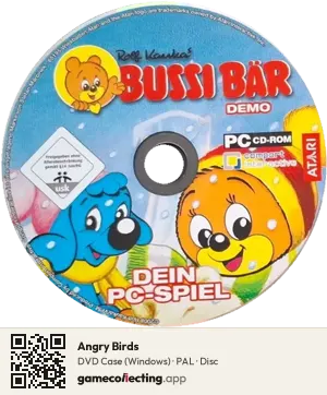Angry Birds Computer, PAL disc
