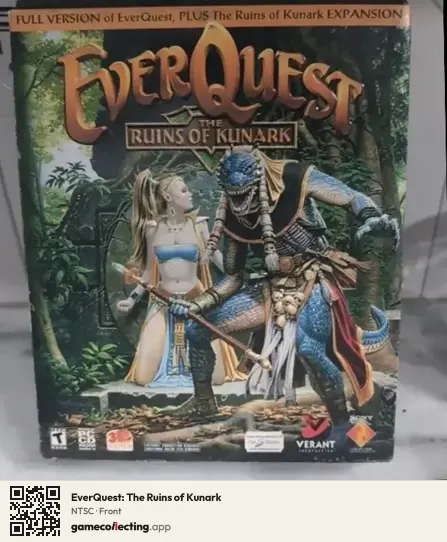 EverQuest: The Ruins of Kunark Computer, NTSC box front