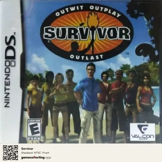 Survivor Nintendo DS, NTSC box front