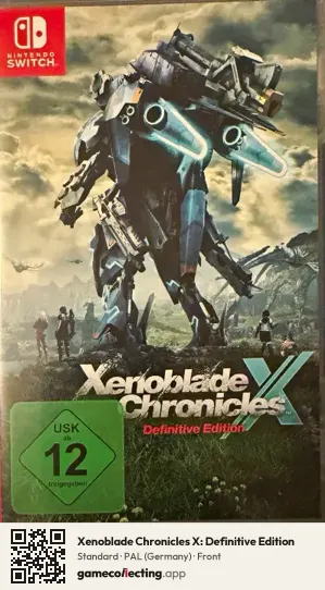 Xenoblade Chronicles X: Definitive Edition Nintendo Switch, Germany box front