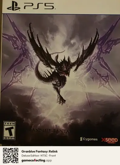 Granblue Fantasy: Relink PlayStation 5, NTSC box front