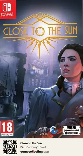 Close to the Sun Nintendo Switch, Germany box front