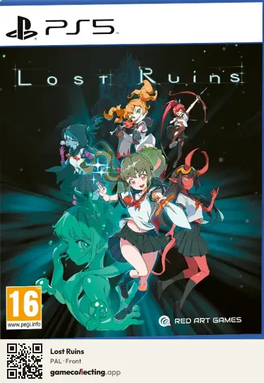 Lost Ruins PlayStation 5, PAL box front