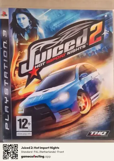 Juiced 2: Hot Import Nights PlayStation 3, Netherlands box front