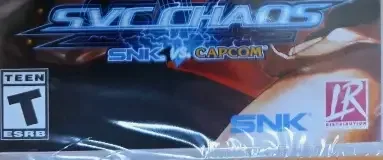 SNK vs. Capcom: SVC Chaos, the ESRB box on its front