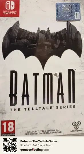 Batman: The Telltale Series Nintendo Switch, Italy box front