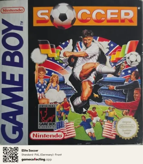 Elite Soccer Game Boy, Germany box front