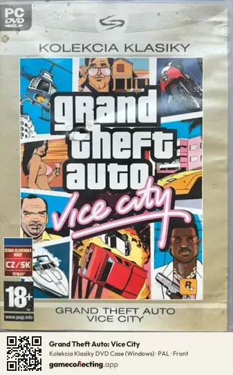 Grand Theft Auto: Vice City Computer, PAL box front