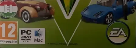 The Sims 3: Fast Lane Stuff, the PEGI square on its front