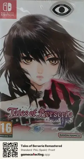 Tales of Berseria Remastered Nintendo Switch, Spain box front